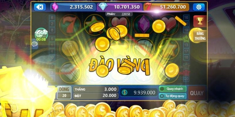 Mini game đa dạng giúp tăng phần thưởng